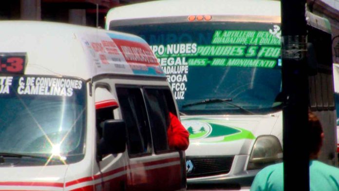 Subirá el transporte público en Michoacán