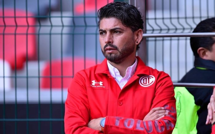 Carlos Adrián Morales es nuevo técnico interino de Toluca
