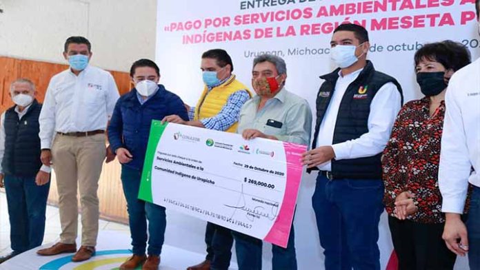 Uruapan, único de Michoacán que destina recursos al pago de servicios ambientales