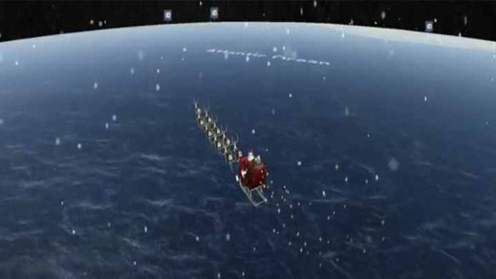 Sabías que puedes seguir en vivo el recorrido de Santa Claus