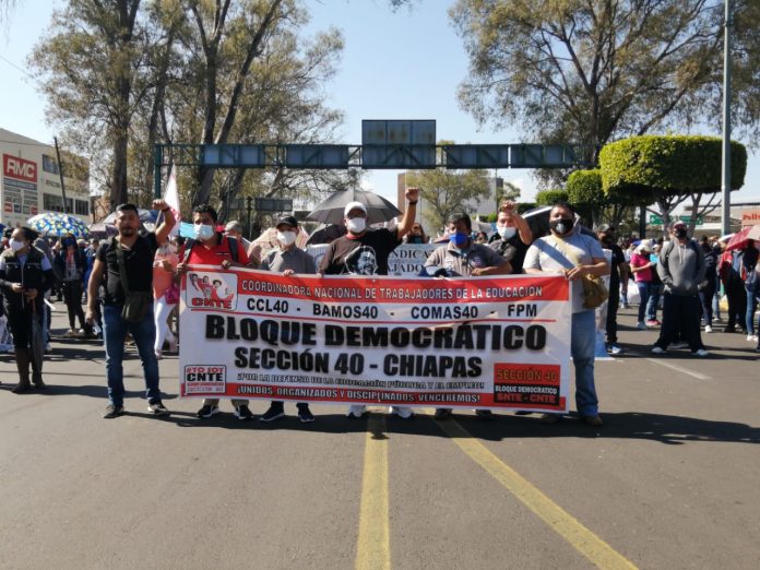 Maestros convocan a concentración masiva estatal en oficinas de la UESICAMM