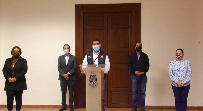 Anuncia Miguel Paredes medidas preventivas por fin de año para frenar casos de COVID-19