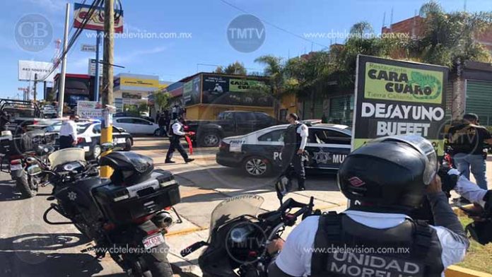 Balean a un hombre en el restaurante Carácuaro, al sur de Morelia