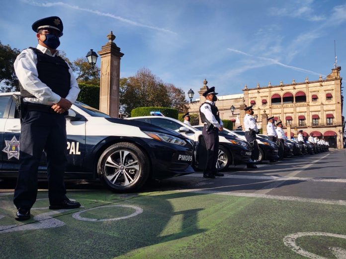 Morelia único municipio con cámaras en las solapas de los policías