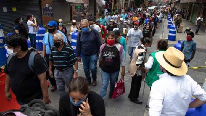 México confirma al corte de este lunes 1 millón 455 mil 219 total de casos