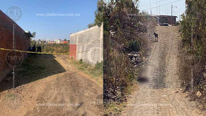 Localizan dos ejecutados; uno encobijado y el otro con el tiro de gracia en Uruapan