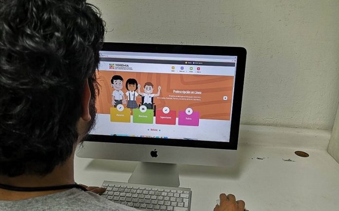 Inician preinscripciones a educación básica en línea