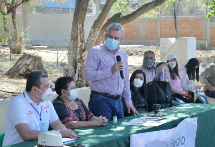 Participación ciudadana, garantía de desarrollo en colonias de Morelia: Alfredo Ramírez