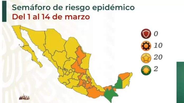 Michoacán inicia marzo en semáforo amarillo por contagios de Covid-19
