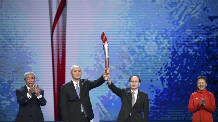 Beijing presenta la Antorcha Olímpica de los Juegos de Invierno 2022