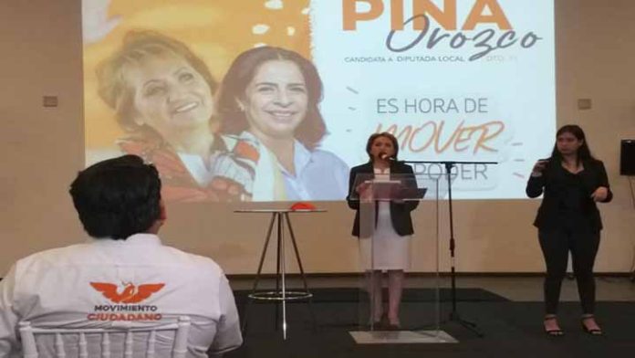 Pina Orozco inicia campañas como candidata a diputada por el distrito 11 Morelia