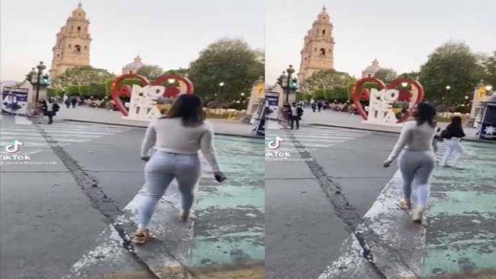 ¿Falla en la realidad? Sucede algo extraño en Tik Tok grabado en Morelia