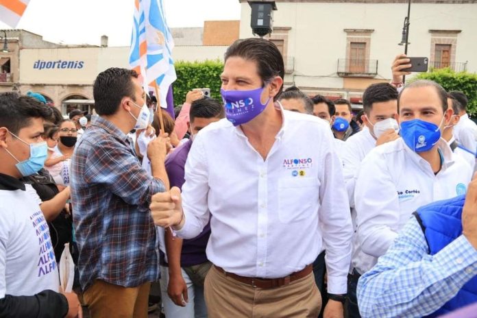 Alfonso Martínez Alcázar se declara ganador de la presidencia municipal de Morelia