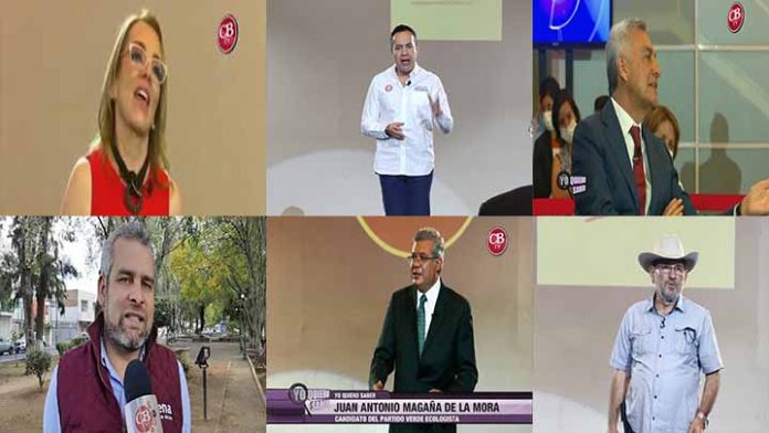 Candidatos a la gubernatura aprovechan último día de campañas electorales