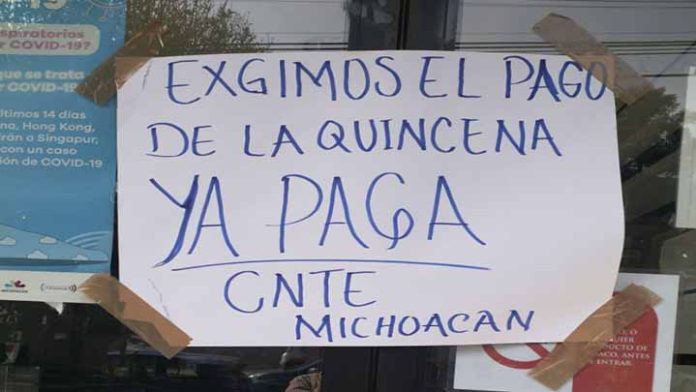 Se prepara distribución de 280 mdp para pago a profesores; CNTE podría cancelar protestas