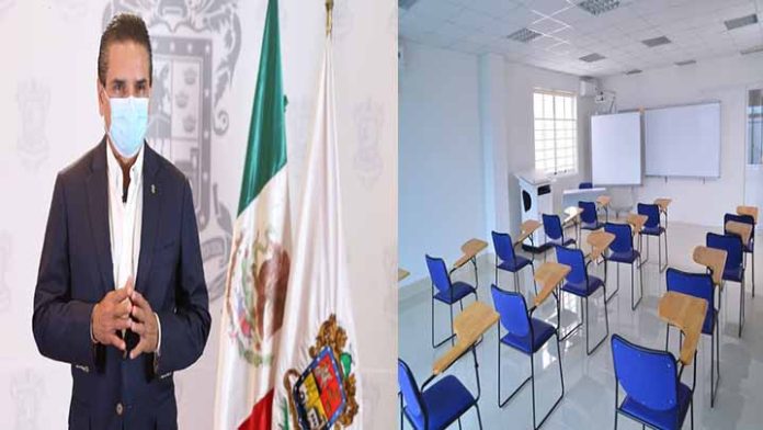 Solo bachillerato y universidades de regreso a las aulas