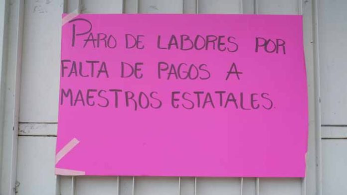 Primarias Adolfo López Mateos, Hijos del Ejercito y Simon Bolivar hacen paro de labores por falta de pagos