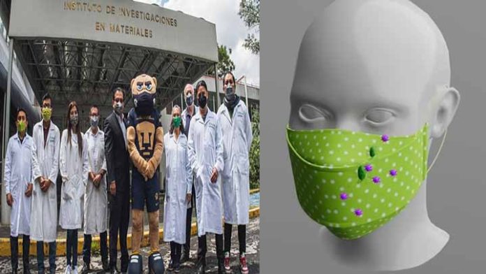 Científicos de la UNAM crean cubrebocas que inhiben el Covid-19