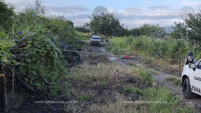 Hallan encobijado en la Linda vista de Zamora