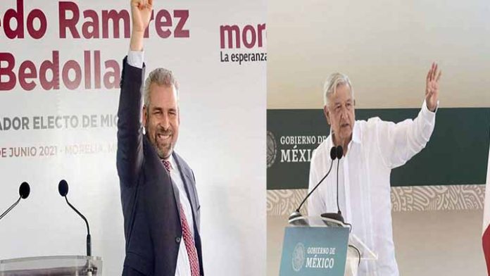 Bedolla visitaría Tierra Caliente acompañado de AMLO
