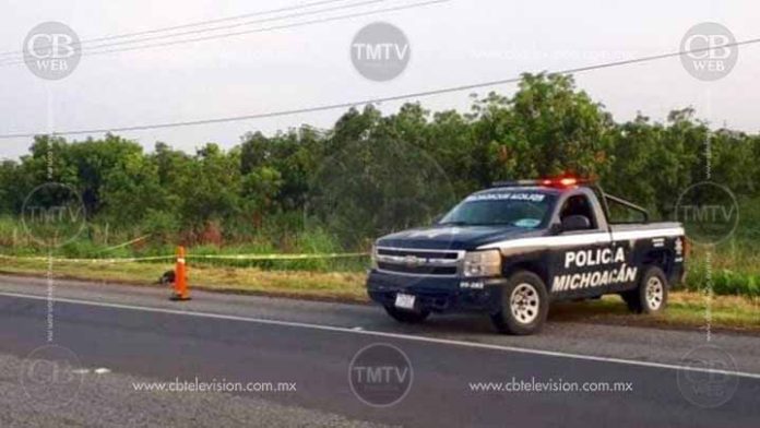 Hallan un maniatado en Copándaro
