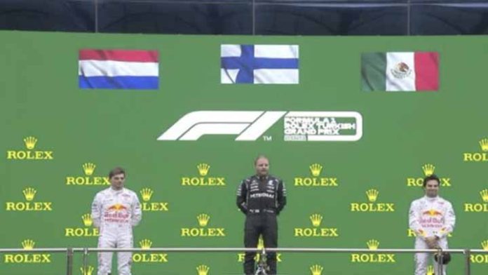 Otro podio para Checo Pérez, obtiene el tercer puesto en el GP de Turquía