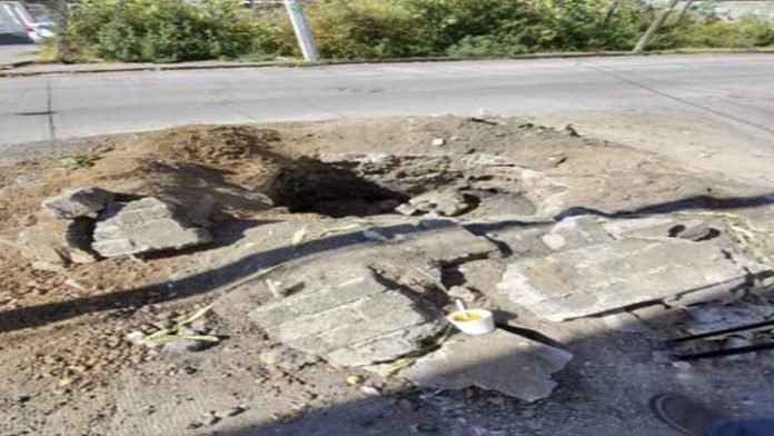 Ciudadanos denuncian pozos hechos por el OOAPAS