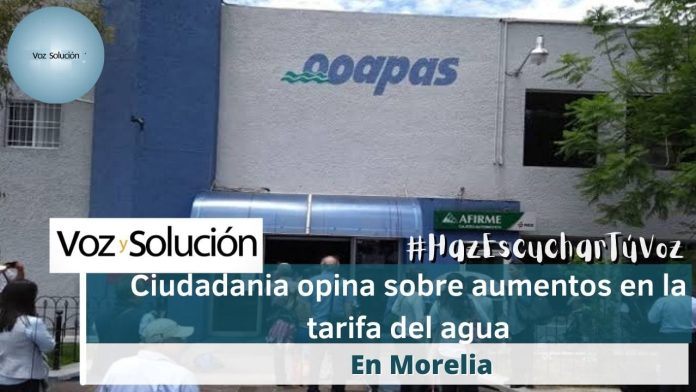 Ciudadanía opina sobre aumentos en la tarifa del agua