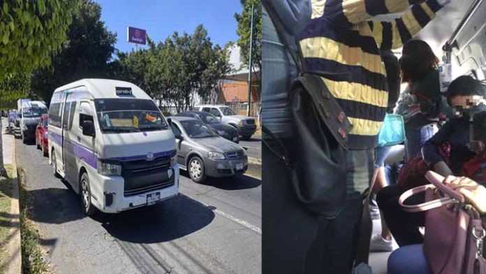 Sin sana distancia, combis y camiones de Morelia, saturan de gente: Ciudadanos