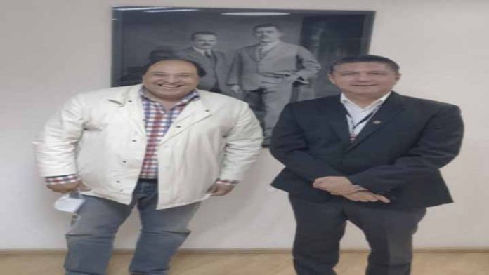 Rector de la UMSNH sostiene reunión con jefe de asesores de presidencia de la República