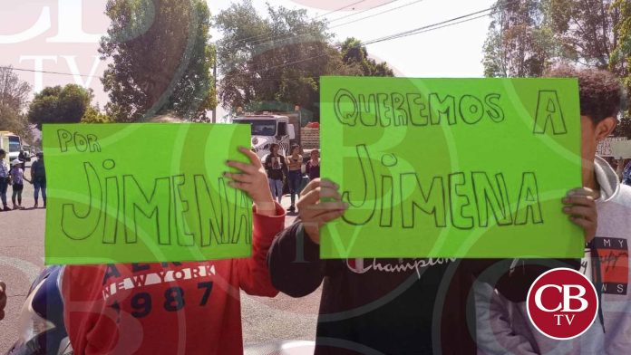 Jimena tiene tan sólo