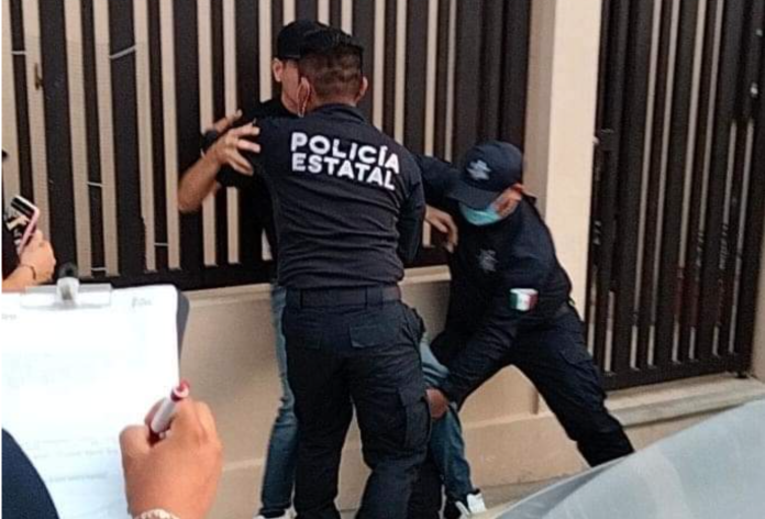 Hombre es detenido por agredir a su perro 