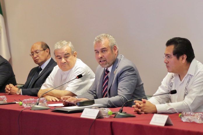 El gobernador Alfredo Ramírez