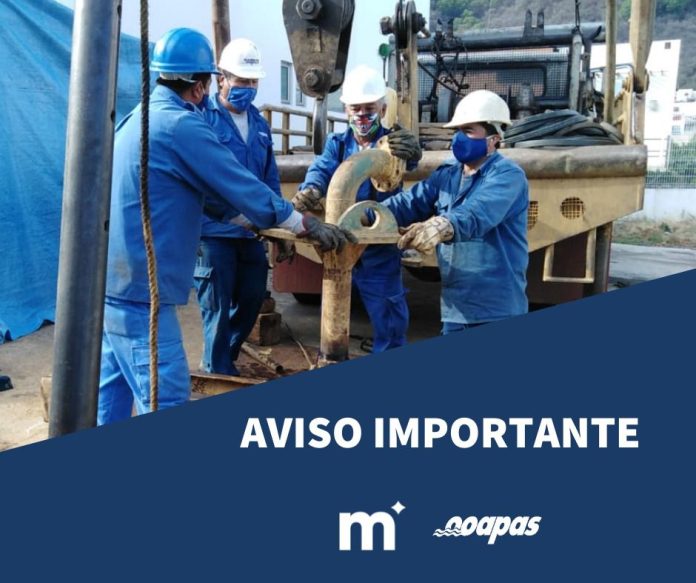 A través de un comunicado, el Organismo Operador de Agua Potable, Alcantarillado y Saneamiento de Morelia