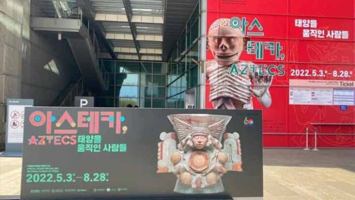 Exposición “Azteca” agota las entradas en Seúl.