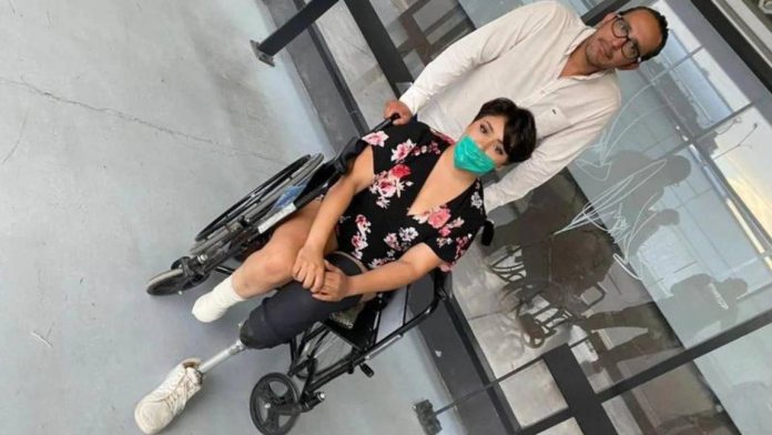IMSS dará compensación económica a la joven que le amputaron las piernas por negligencia médica