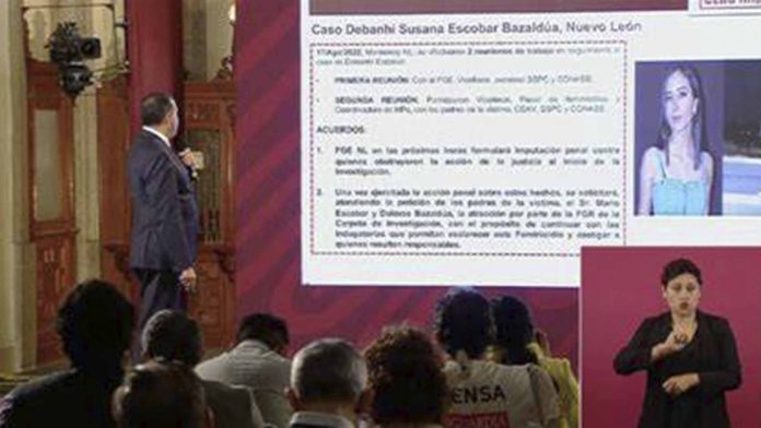 Imputarán a quienes obstaculizaron en la investigación del feminicidio de Debanhi