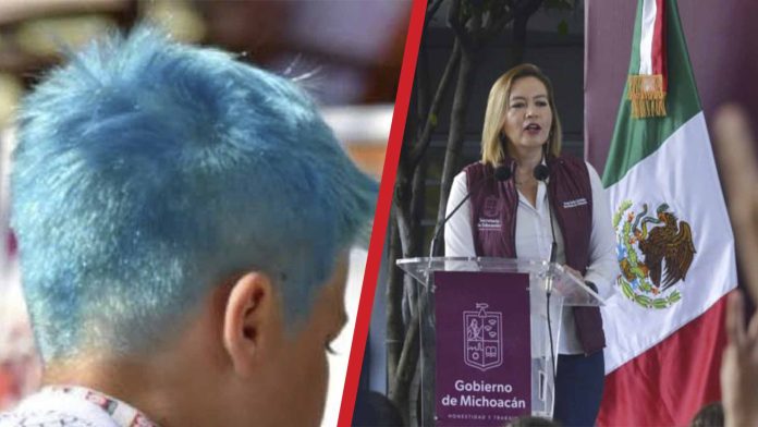 Ratifican en Michoacán que pelo pintado, largo y piercings están permitidos en escuelas