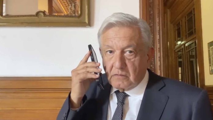 Posterior al sismo AMLO habla con el gobernador de Michoacán
