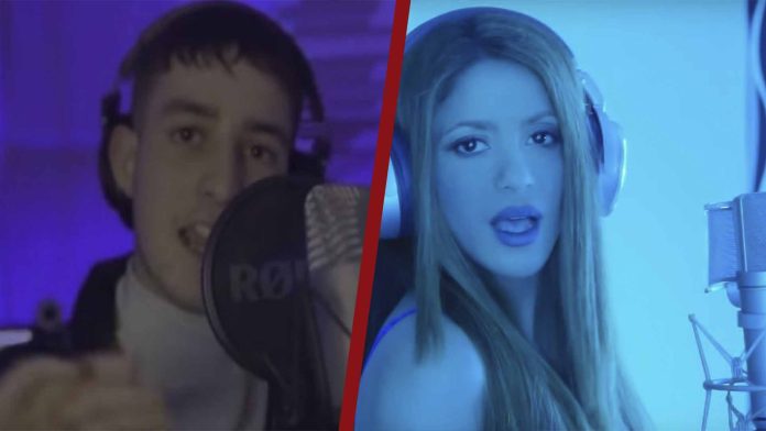 Fan de Piqué lanza canción contra Shakira
