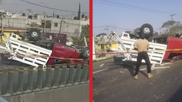 Brutal accidente en Edomex deja 4 muertos y 2 heridos