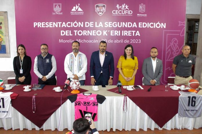 Pátzcuaro apoya y fomenta el deporte, señala el alcalde Julio Alberto Arreola Vázquez