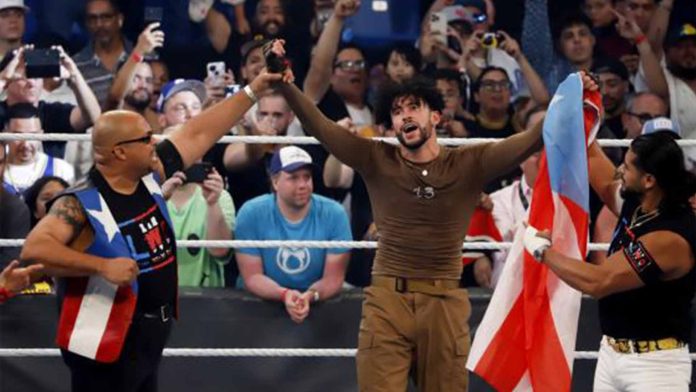 Bad Bunny gana pelea contra Damian Priest en la WWE