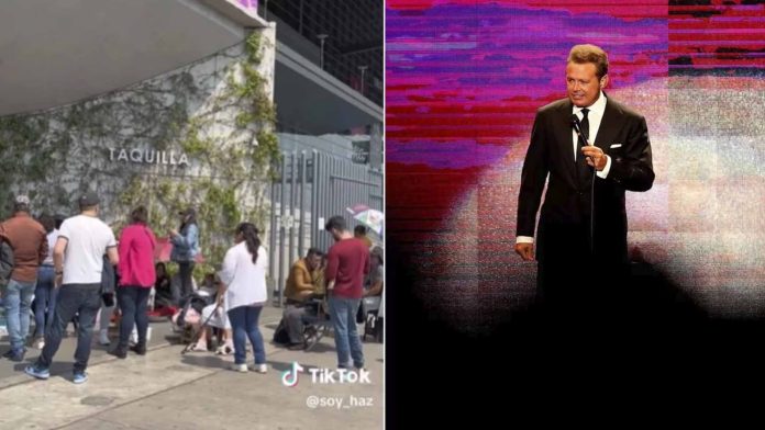 Fans de luis Miguel acampan afuera de la Arena CDMX para comprar boletos