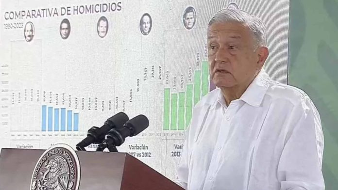 AMLO reconoce que su sexenio es el que ha tenido más homicidios