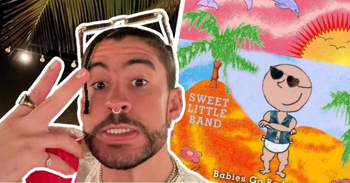 Video: Canciones de Bad Bunny para recién nacidos ¿para perrear en la cuna?