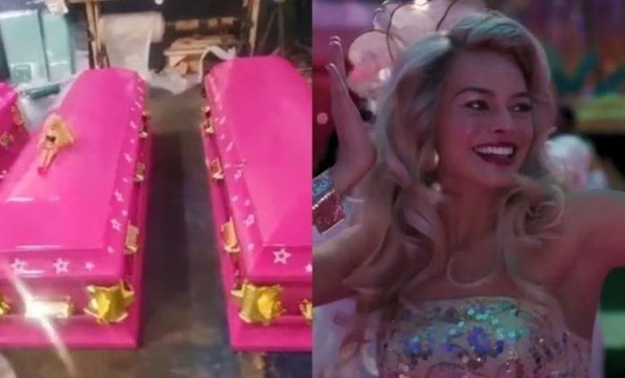 Video: ¡Están para morirse! Funeraria muestra Barbie ataúd para honrar la 