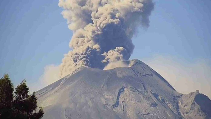 Popocatépetl lanza 355 exhalaciones en 24 horas