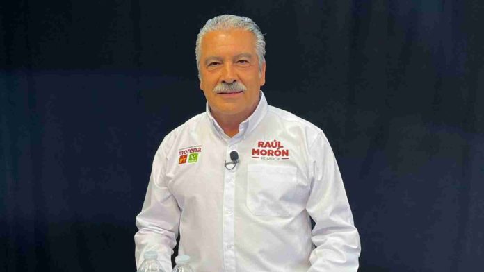Candidato de MORENA, Raúl Morón, asegura que la pasada elección la decisión de los órganos electorales, fue injusta y arbitraria