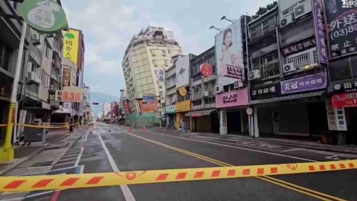 Se registra sismo de magnitud 6.3 en Taiwán